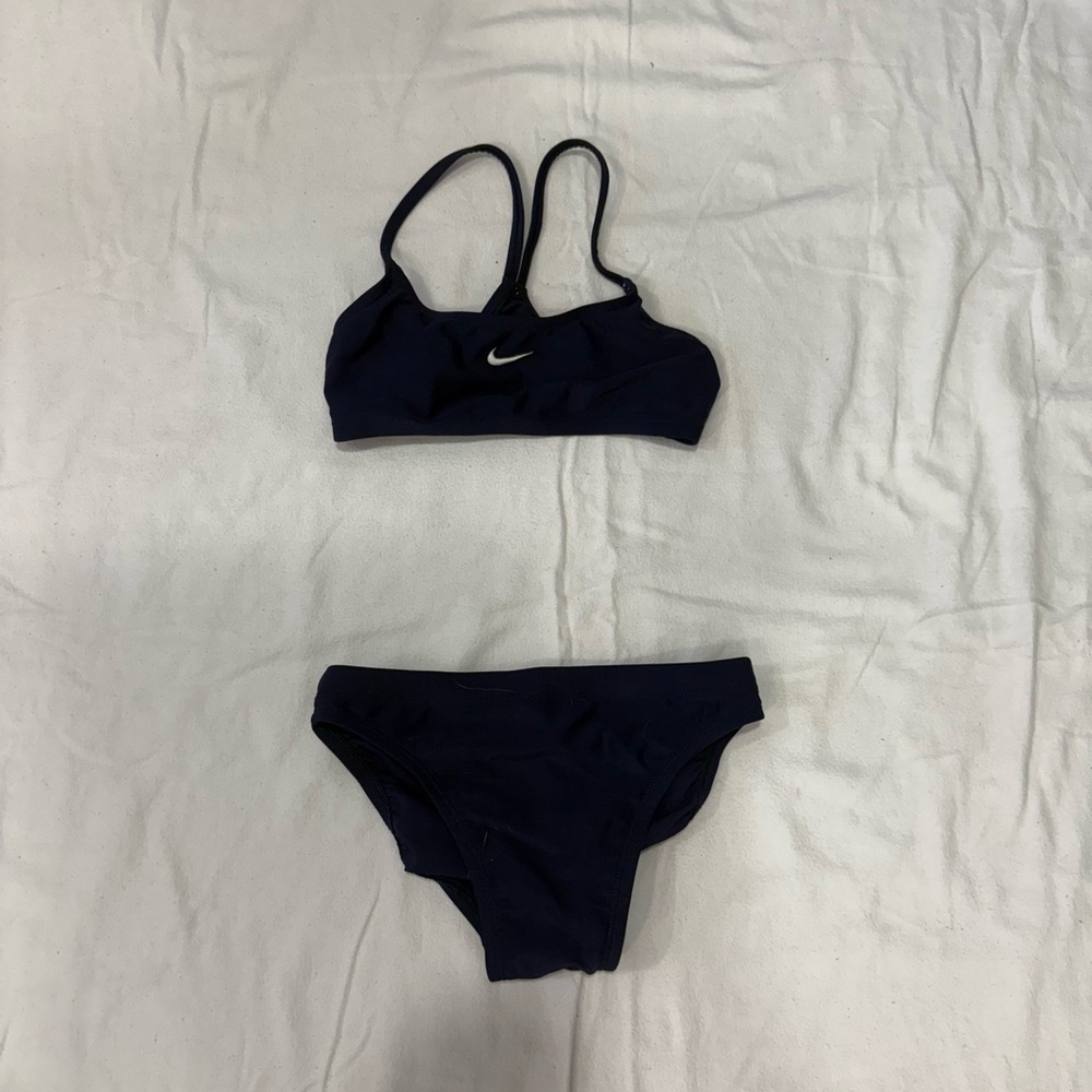 Nike Blue Sporty Bikini Swimwear